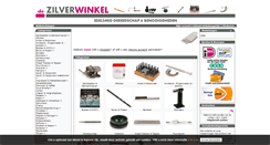 Desktop Screenshot of dezilverwinkel.nl